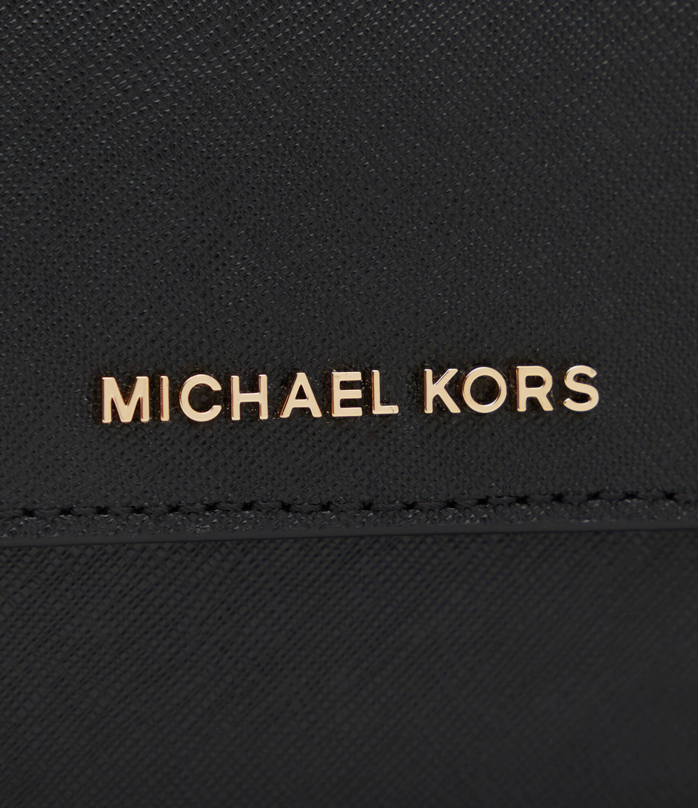 Кожаная сумка-мессенджер/кошелек Michael Kors - черный(32R4GJ6C9L)