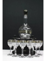 Подарочный набор рюмок для водки и графин