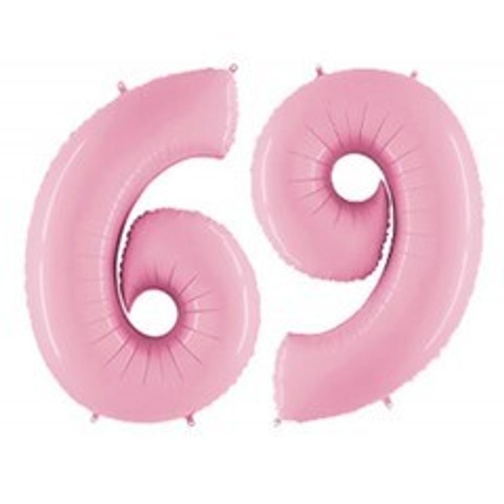 Г ЦИФРА 6/9  40&quot; Пастель Pink
