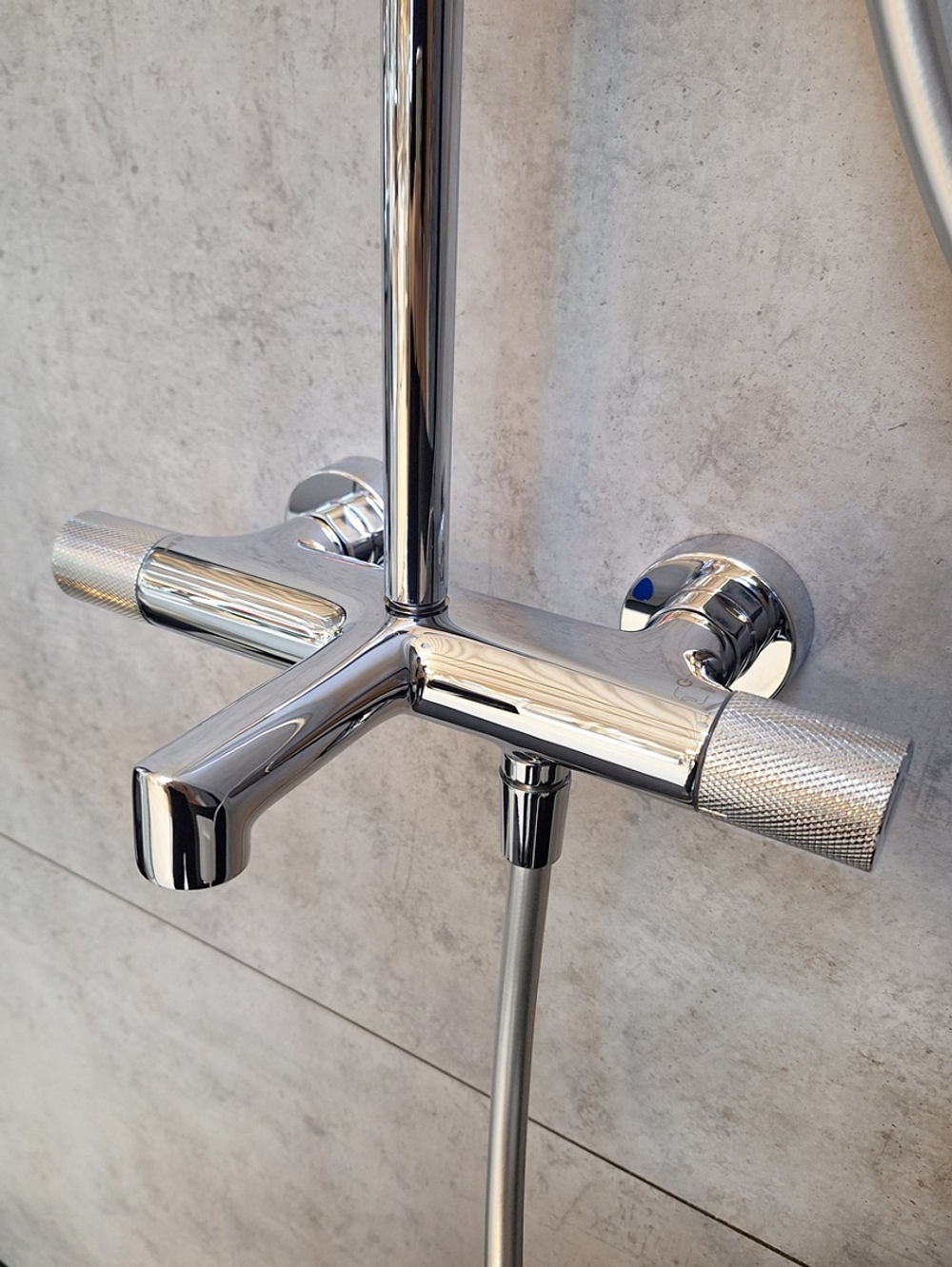 Душевая система с термостатом AltroBagno Intento 030420 Cr