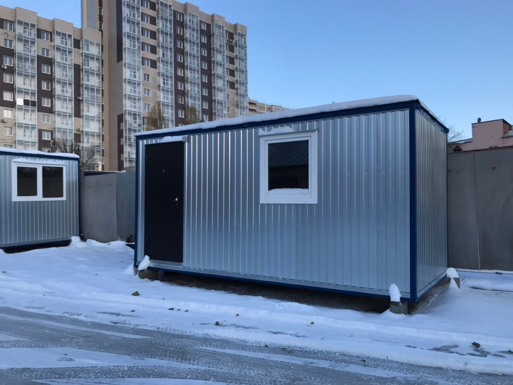 Металлический блок контейнер 5х2,5м
