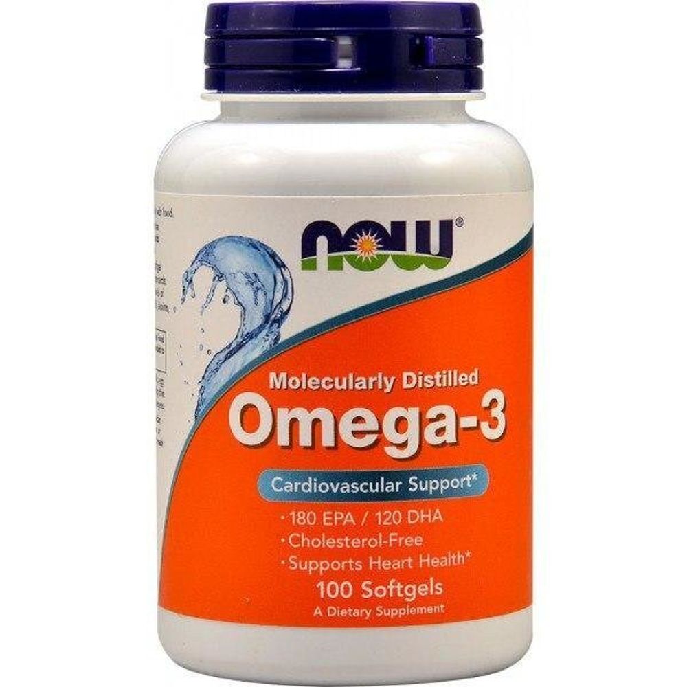 Omega-3 1000 mg 100 капс (Now)