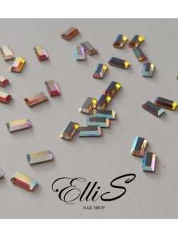 Swarovski стразы прямоугольник Crystal AB 3*7 mm(20шт)