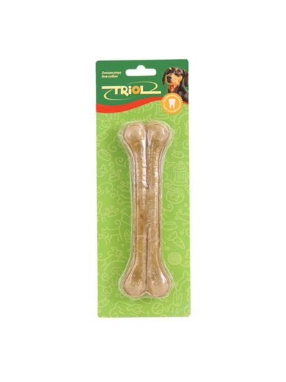Triol Кость жевательная DENTAL 25 см, 200-210г Triol Кость жевательная DENTAL 25 см, 200-210г