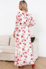 Платье Марго (айвори/тюльпаны) Р11-1245/3 Nikol (Акция)