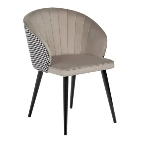 Стул Bradex Home Paola латте с жаккардом