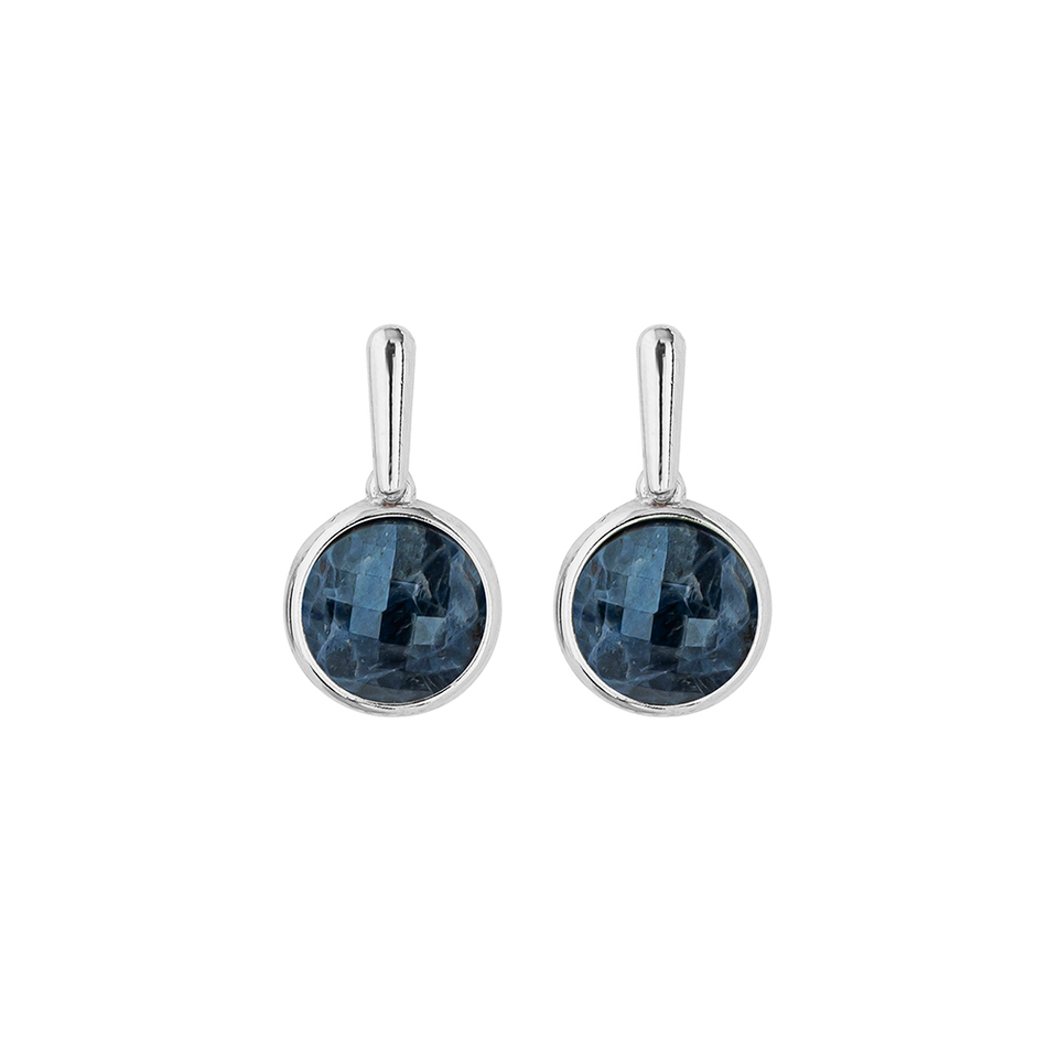 Серьги Possebon Pearl Sodalite A1993.22 BL/S