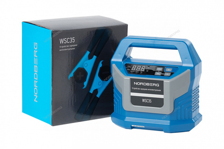 Зарядное интеллектуальное устройство 12/24 В, 15 A NORDBERG WSC35