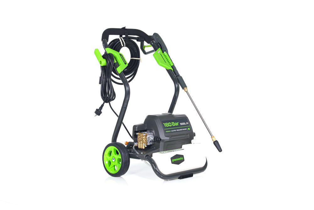 Мойка высокого давления Greenworks GPWG8II 5106807, 2800 Вт, 160 бар