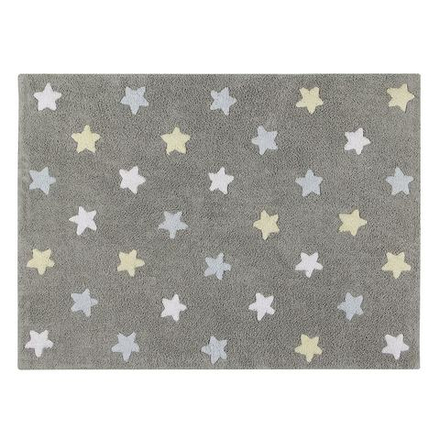 Ковер Lorena Canals Tricolor Stars Grey-Blue (120 x 160 см)