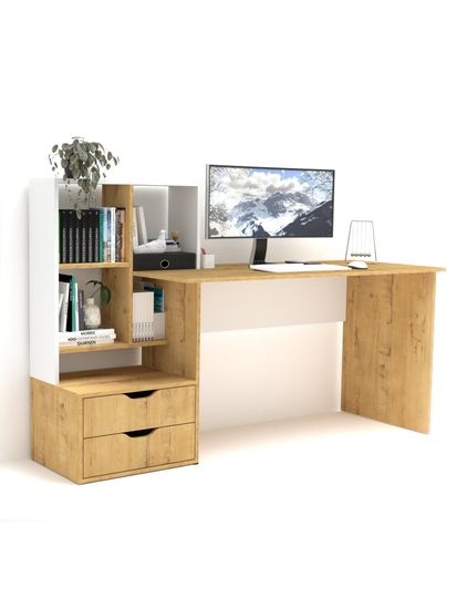 дуб бунратти / белый