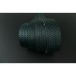 Ременная заготовка сине-зеленая с лицевой отделкой + плита Дракон