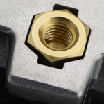 KUPO KS-015 Hex Stud 3/8’’-16F & 1/4’’- 20F. Адаптер шестигранный