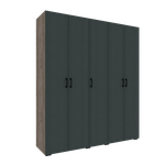 Шкаф с 3 ящиками внутри без зеркала Бруклин 200Ш