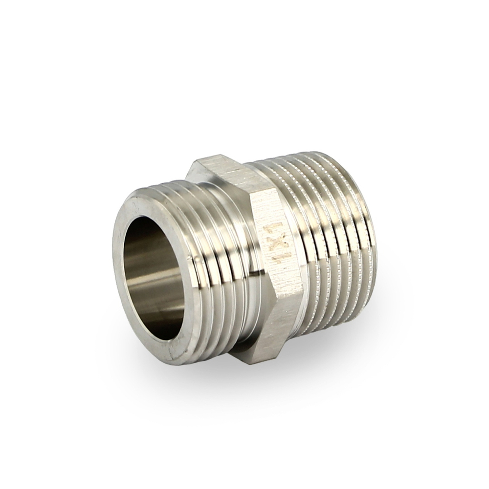 Ниппель Н 1", нержавеющая сталь