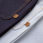 Чиносы из джинскота "Светлый деним"