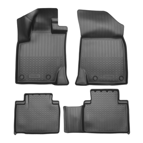 Ковры в салон Norplast/Unidec для Geely Azkarra (2021-), Черный, арт.NPA11-C24-030-2