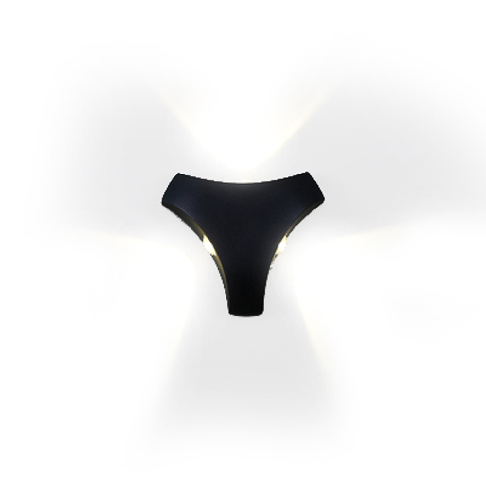 Wall design lamp  16 by Delta Light (Black)