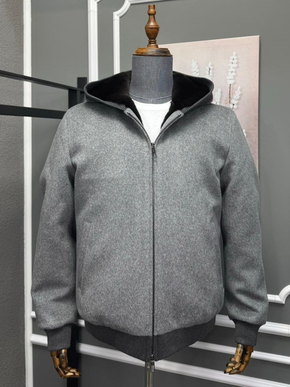 Куртка с мехом Loro Piana