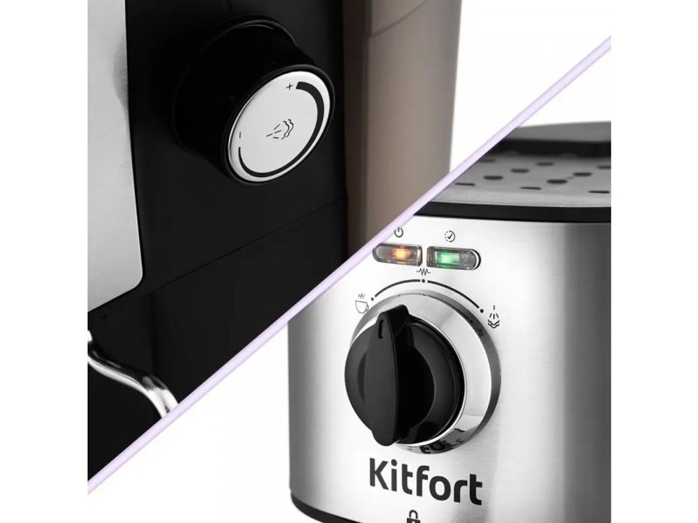Кофеварка KitFort КТ-753 черный