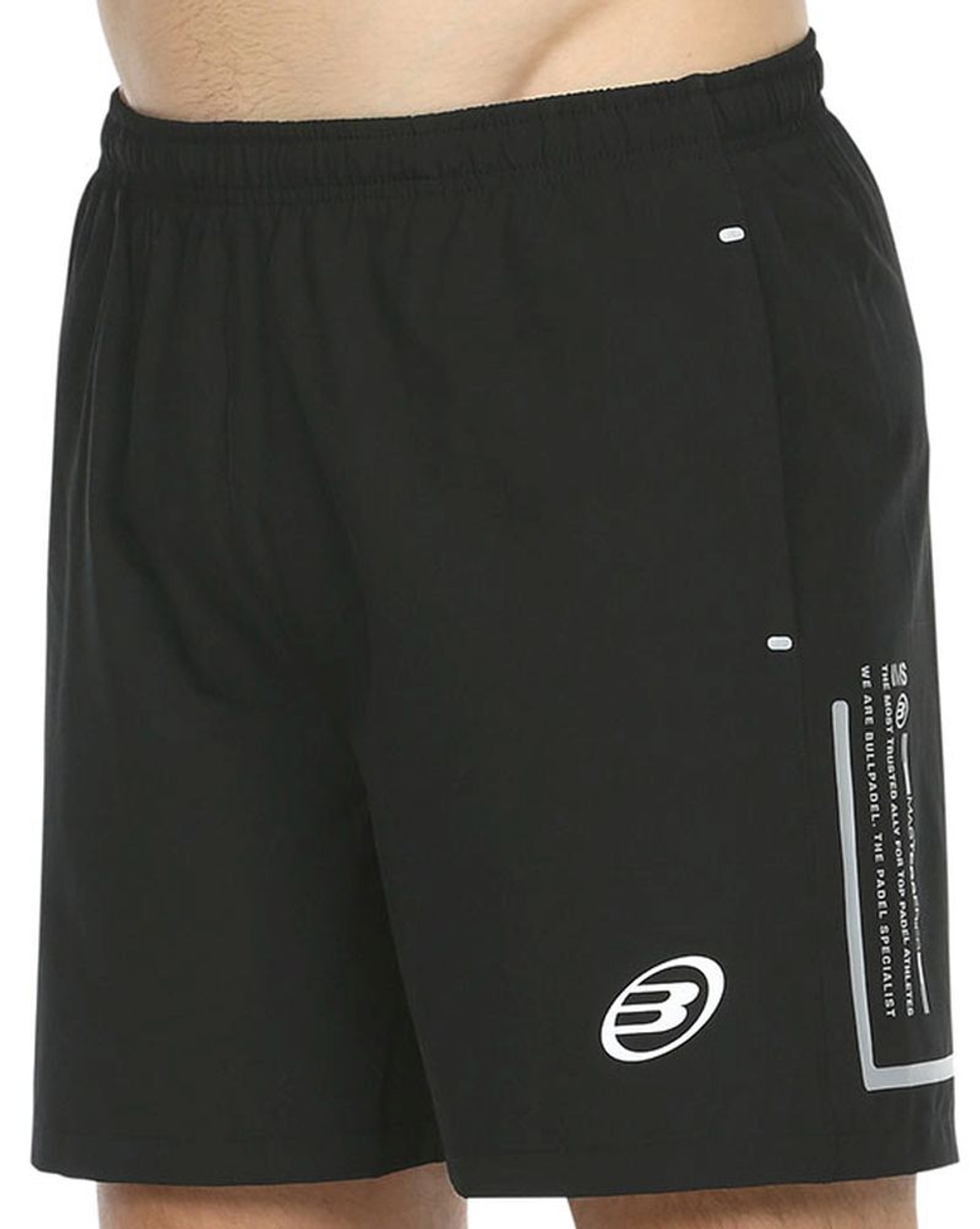 Мужские теннисные шорты Bullpadel Manati 22V - negro