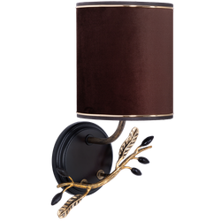 Бра настенный светильник Oliva Branch (Олива Бранч) Каштан правое