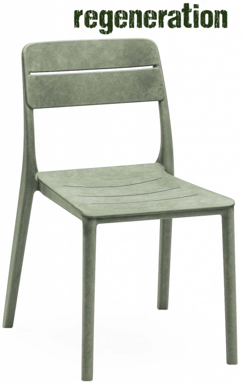 Стул пластиковый Nardi Cassia Bistrot, кактус