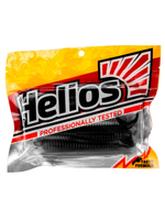 Виброхвост Helios Catcher 3,55"/9 см Black & Pearl 5шт. (HS-2-028)