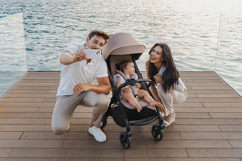 Детская прогулочная коляска Espiro Flow 10 Timeless black