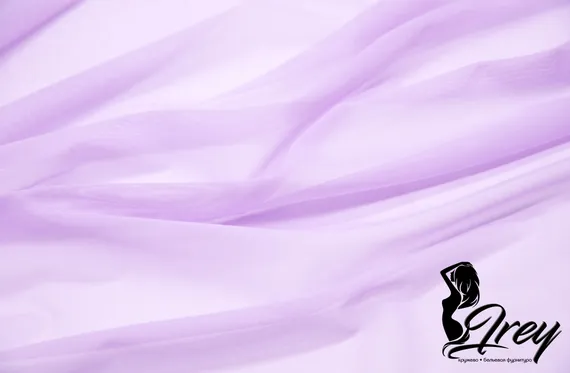 Сетка эластичная Lauma с эффектом голого тела, лиловый