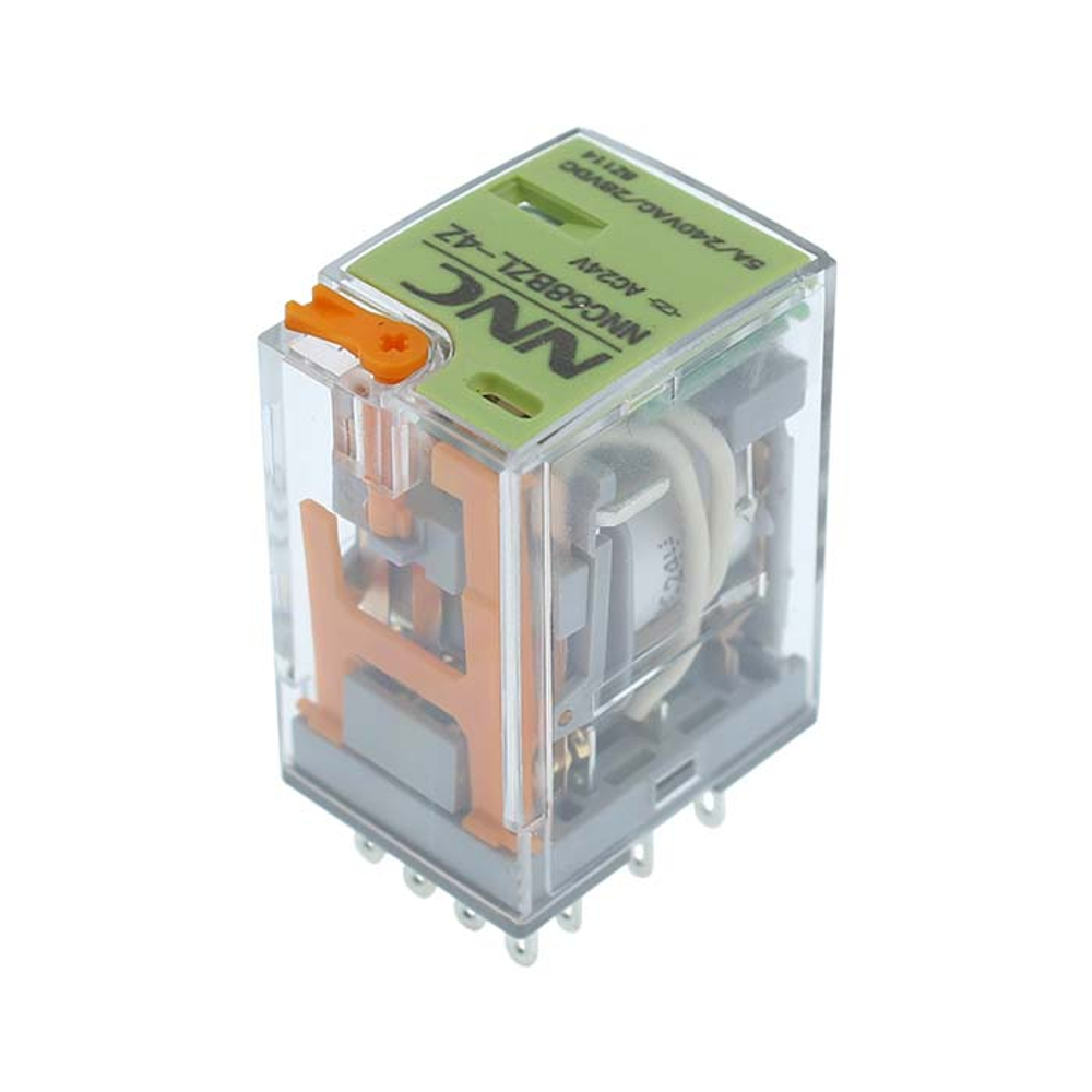 Электромагнитные реле 4 контакта, 24VAC, 5A (20 шт.)