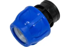 Муфта TEBO обжим ВР 25*3/4" для ПНД 11376