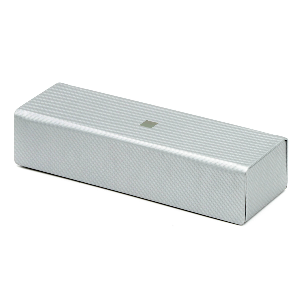 Бирюзовые солнцезащитные очки из титана со светло-синими линзами. Модель 21