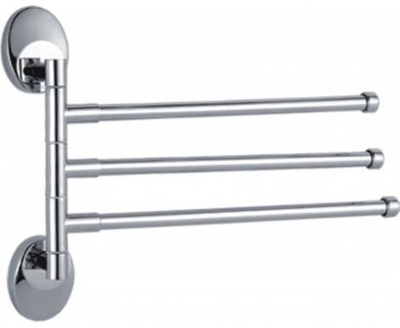 Полотенцедержатель Haiba HB1613 тройной поворотный Хром