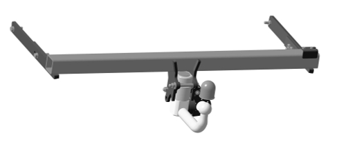 Фаркоп WESO 2156-D2 быстросъемный на Volkswagen Tiguan II 2016-, Skoda Kodiaq 2017-, Skoda Karoq 2017-