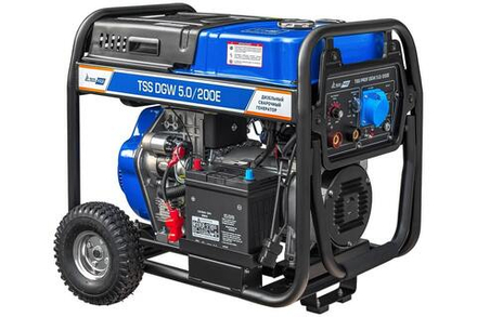 Дизельный сварочный генератор TSS PROF DGW 5.0/200E
