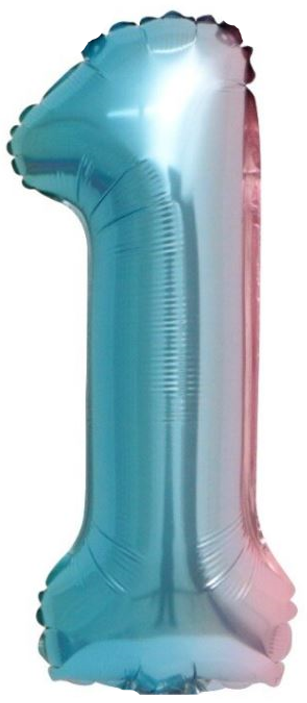 Цифра 1 градиент 40” б78