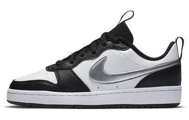 Женские кроссовки Nike Court Borough Low 2 'Black White Silver' CT3964-100