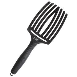 Щетка для волос Olivia Garden Fingerbrush, Care Iconic Boar&Nylon Full, Black, L ID1731
