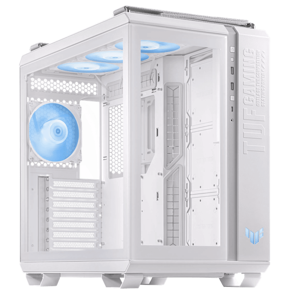 Корпус ASUS TUF Gaming GT502 PLUS TG ARGB WHITE ATX/mATX/mITX GT502 PLUS/WHT/TG//