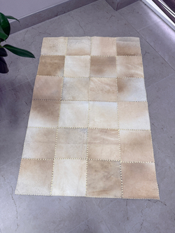 Ковер овальный натуральный Телячья шкура , 150х100