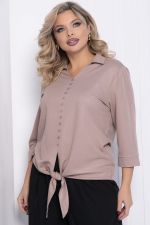 Блуза Монокини (капучино) Б12358-18 LT Collection