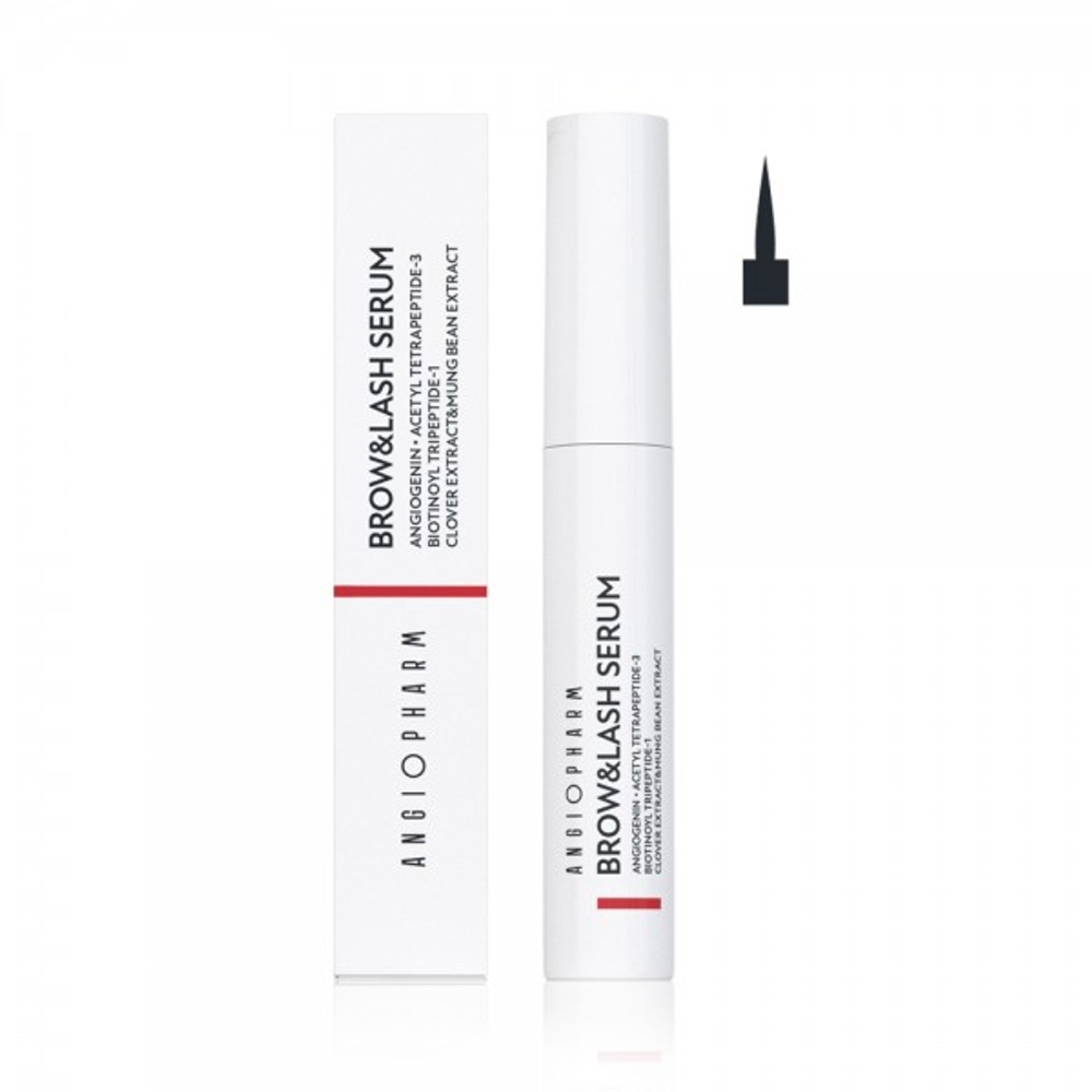 Angiopharm Brow&Lash Serum для роста с кисточкой 6ml