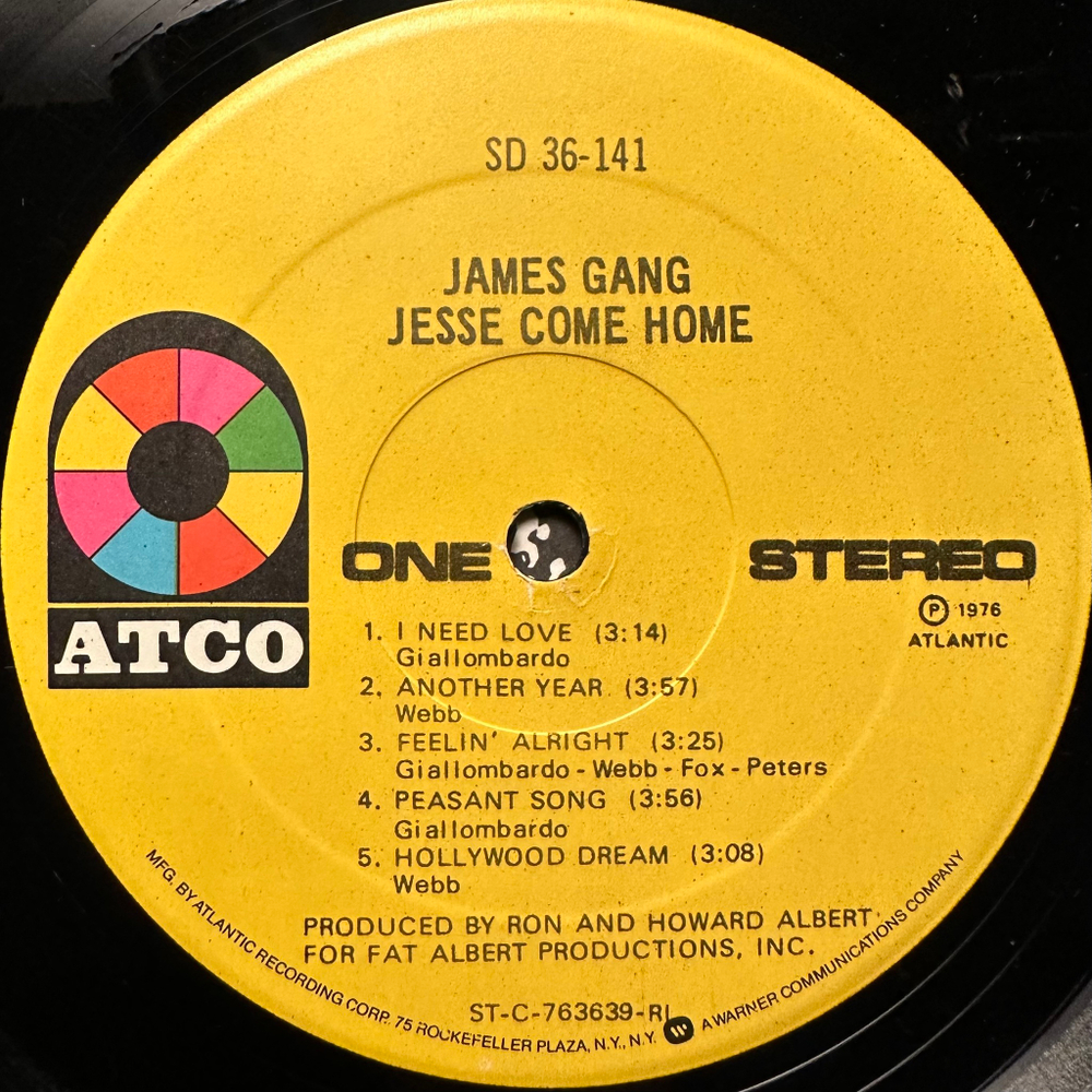 James Gang – Jesse Come Home (США 1976г.)