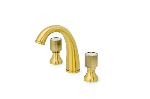 Boheme Смеситель для умывальника на 3 отв. ROYAL CRYSTAL, бронза_Комплект