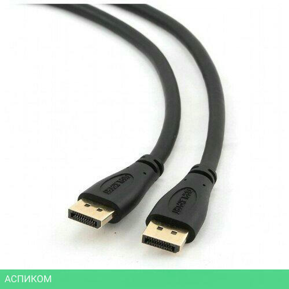 Кабель Cablexpert CC-DP2-10 DisplayPort v1.2 20M/20M 3м черный экран пакет