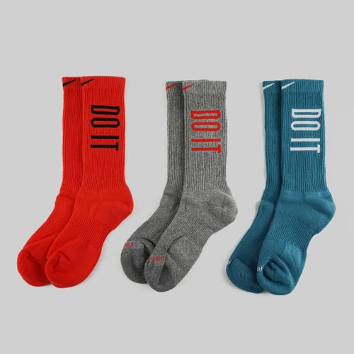 Носки Nike Everyday Plus Cushioned Crew 3PR артикул:CZ0505-905 - купить в магазине Дайс