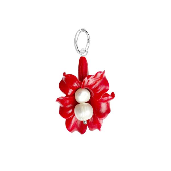 Подвеска Flower of pearl big