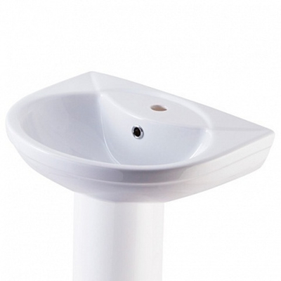 Умывальник Rosa Комфорт 51 белый (с переливом, без пьедестала)