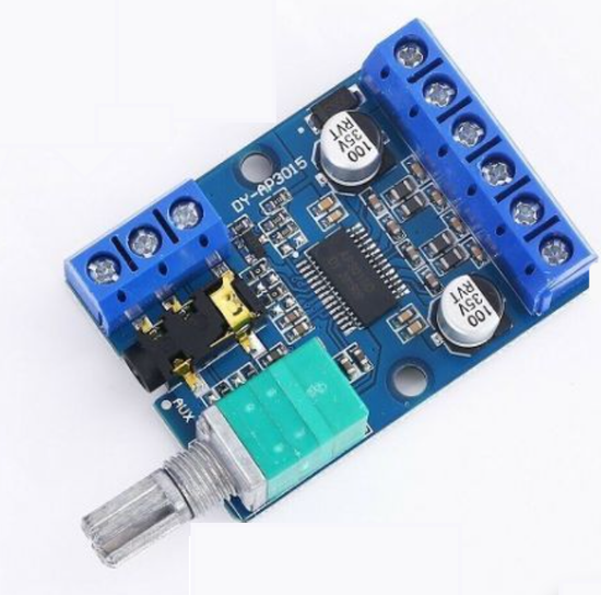 Усилитель 2Х30ВТ DY-AP3015 с регулятором громкости